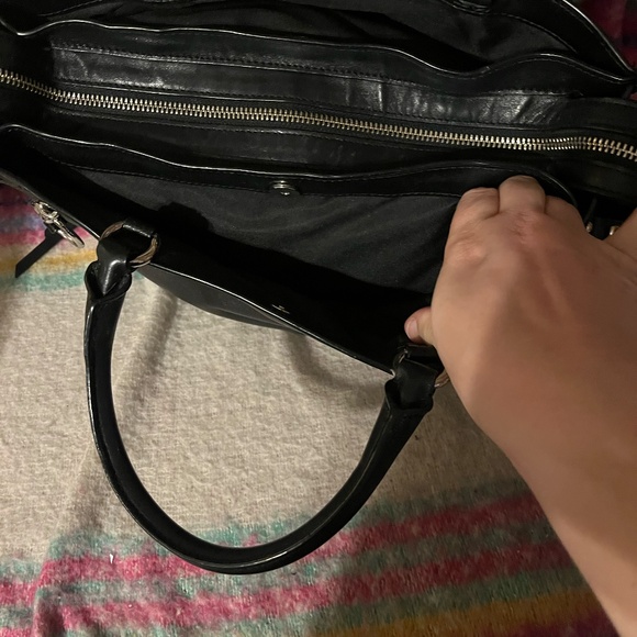 Rebecca Minkoff Large Black Shoulder/Crossbody/Hand Bag Purse - Picture 6 of 9